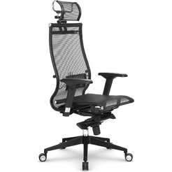 Кресло офисное МЕТТА Samurai Black Edition черный