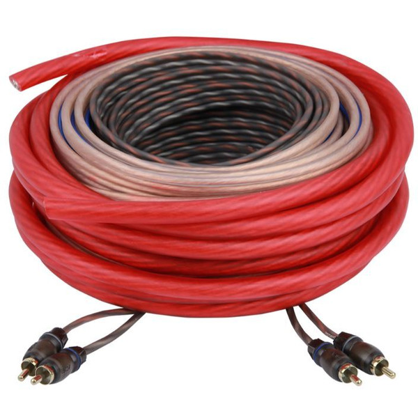 Комплект проводов для 2-х канального усилителя ACV KIT 2.4BR