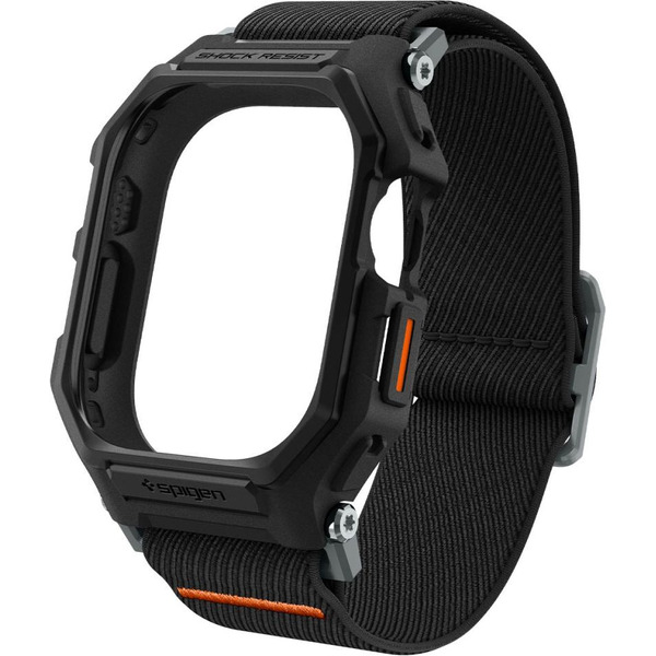 Ремешок с чехлом SPIGEN LITE FIT PRO для APPLE WATCH MATTE BLACK ACS07104