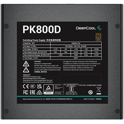 Блок питания DeepCool PK800D