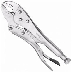 Зажим с фиксатором Total 180мм THT190703