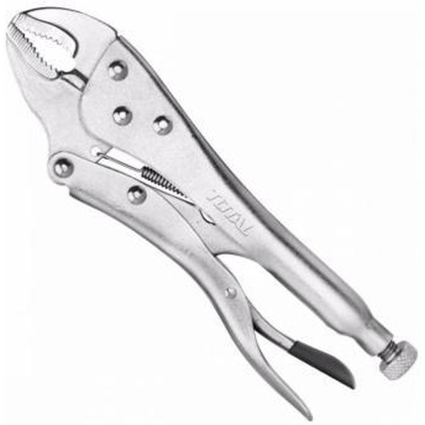 Зажим с фиксатором Total 180мм THT190703