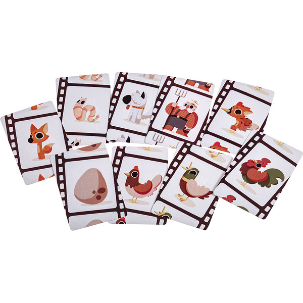 Настольная игра Стиль жизни Лисы, куры, 5 яиц!