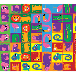 Развивающая игра Dream Makers Домино RI1809C