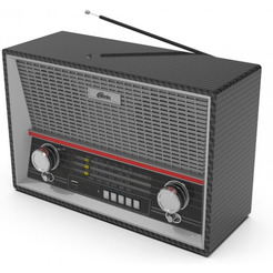 Радиоприемник RITMIX RPR-102 (карбон)