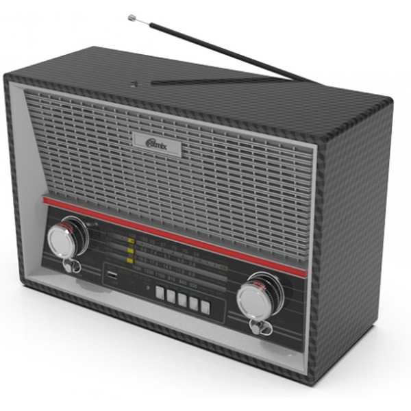 Радиоприемник RITMIX RPR-102 (карбон)