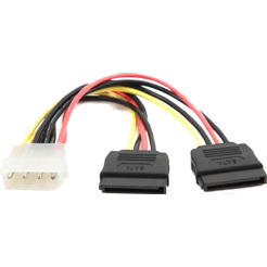 Кабель CABLEXPERT CC-SATA-PSY-0.3M