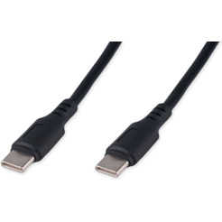 Кабель Cablexpert USB Type-C - USB Type-C CC-USB2-CMCM-100-1M (1 м, черный)