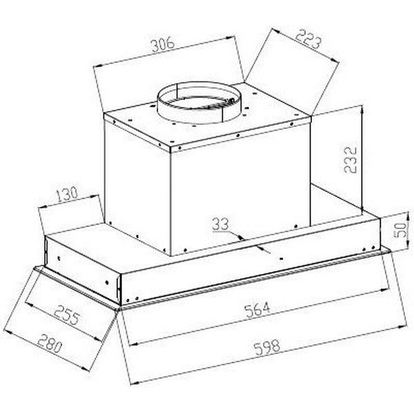 Кухонная вытяжка Schtoff Trend 60 Black