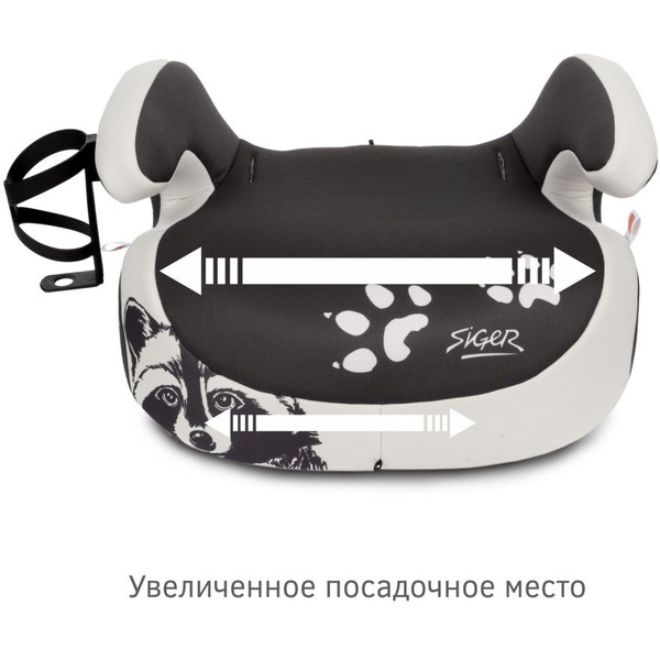 Бустер Siger Fix Lux / KRES3996 (енот серый/бежевый)