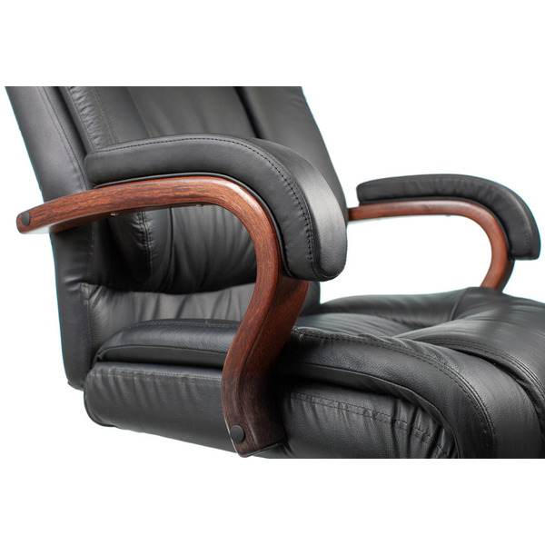 Кресло Бюрократ T-9925WALNUT (черный)
