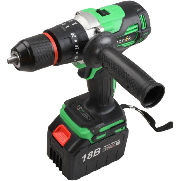 Дрель-шуруповерт Zitrek Green Impact 18V 063-4046 (с 2-мя АКБ и ЗУ)