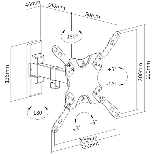 Кронштейн Ultramounts UM864W