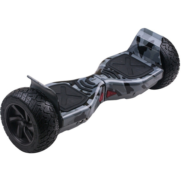 Гироскутер QINGMAI N8S (серый камуфляж)