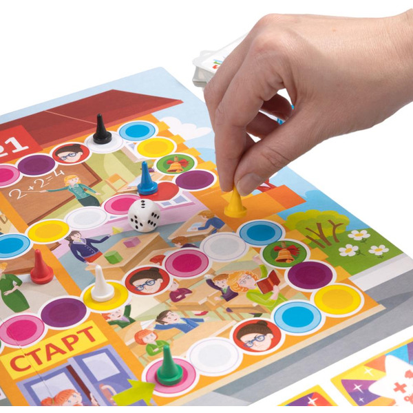 Настольная игра Десятое королевство Викторина первоклассника. Подготовка к школе