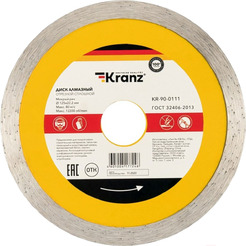 Отрезной диск алмазный Kranz KR-90-0111