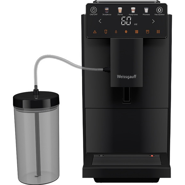 Кофемашина Weissgauff WCM-336 DB Touch Cappuccino