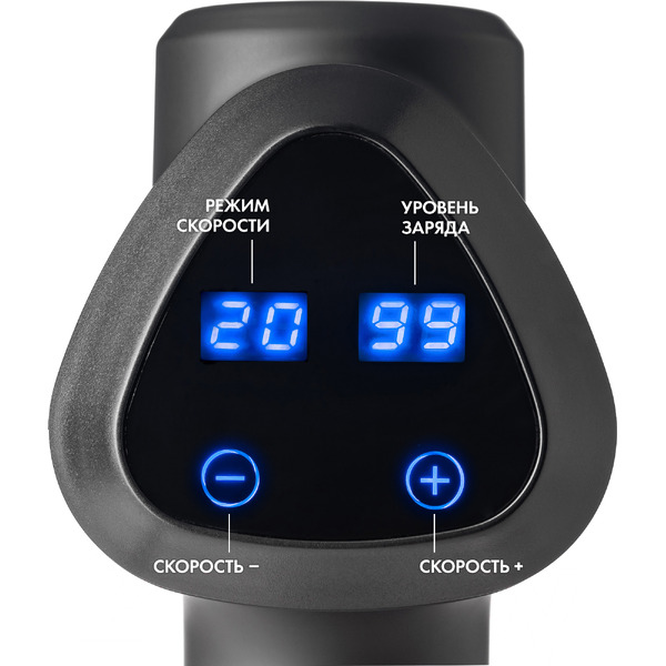 Перкуссионный массажер Calmer Knook Plus K3 (черный)