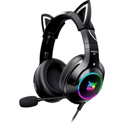 Игровые наушники Onikuma K9 Black Cat