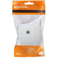Розетка телевизионная TDM Electric Ладога SQ1801-0021