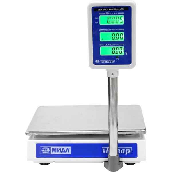 Весы МИДЛ Базар 2.1(у) МТ 30 МГЖА 71048700