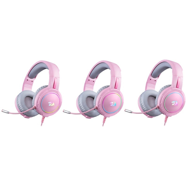 Наушники Redragon Mento (розовый)