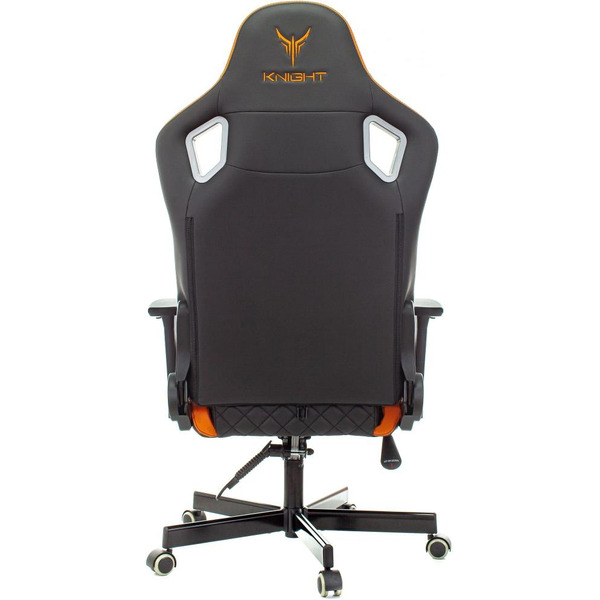 Кресло игровое Knight Outrider (1628891) черный/оранжевый