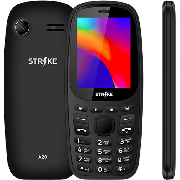Телефон GSM STRIKE A20 (чёрный)