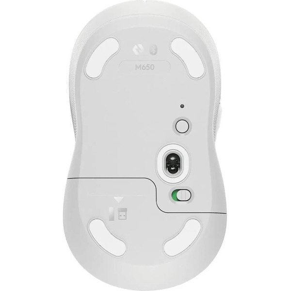 Мышь Logitech M650 белый/серый (910-006392)