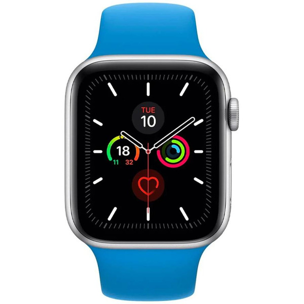Ремешок Bingo Silicone для APPLE Watch 42/44/45mm (S) Синий