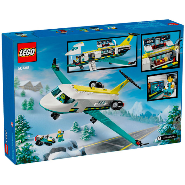 Конструктор LEGO City 60465 Самолет скорой помощи