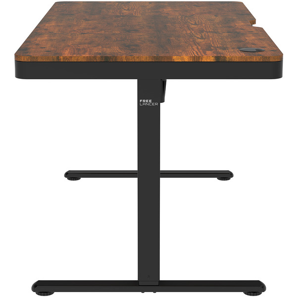 Стол с регулировкой высоты Zone51 e-Nexor 140x75 Dark Wood Z51-FLD-NEX-DW4