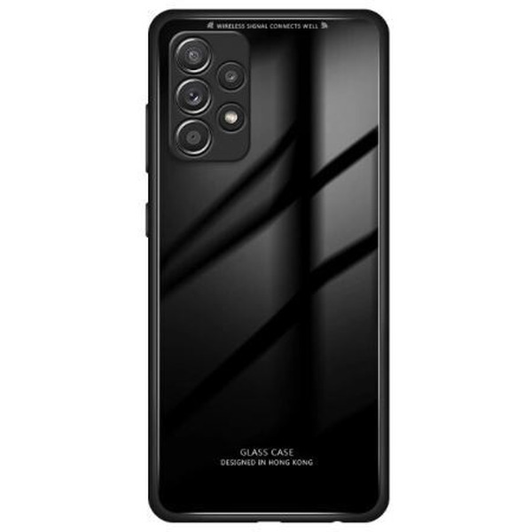 Накладка CASE Glassy для Samsung Galaxy A32 (5G) (черный)