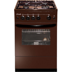 Плита газовая Лысьва ГП 400 М2С-2у (коричневый, стеклянная крышка)