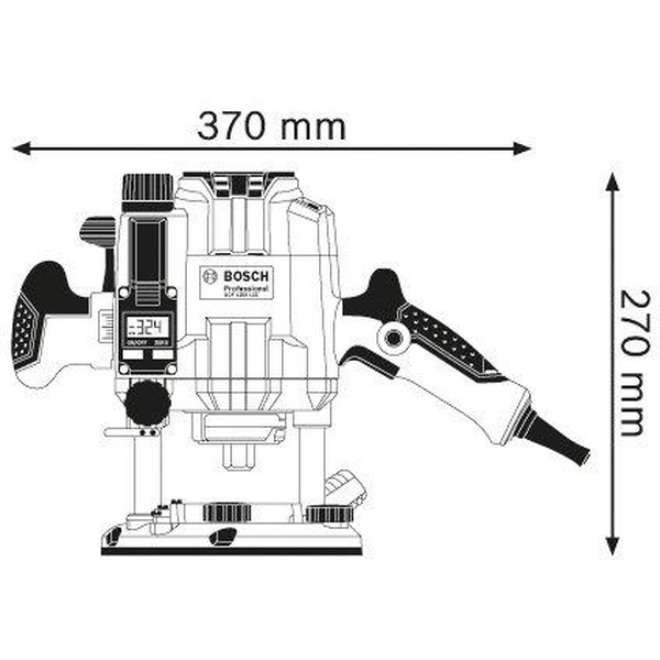 Фрезер BOSCH GOF 1250 LCE (601626101)