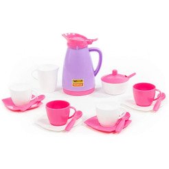 Набор детской посуды Полесье "Алиса" на 4 персоны (Pretty Pink)