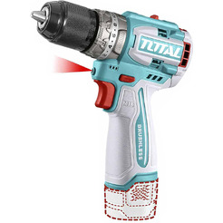 Ударная дрель-шуруповерт Total TOSLI241199 (с 2-мя АКБ, кейс)
