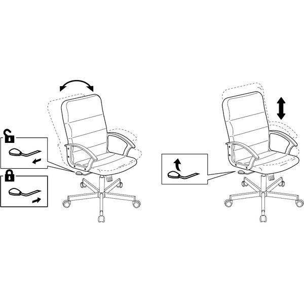 Офисное кресло Бюрократ Triest (молочный Fabric Velvet 20)