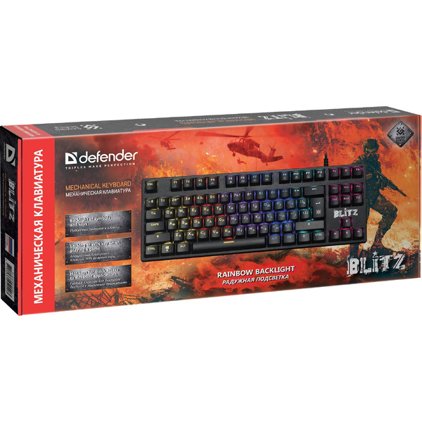 Клавиатура Defender Blitz GK-240L RU