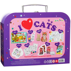 Набор для создания поделок/игрушек Bumbaram Я люблю котиков Tr-114