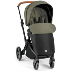 Универсальная коляска CAM Next Evo (3 в 1, зеленый-черный/черная рама)