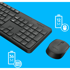 Клавиатура+Мышь LOGITECH MK235 (L920-007948)