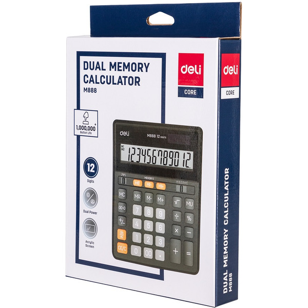 Калькулятор DELI M888