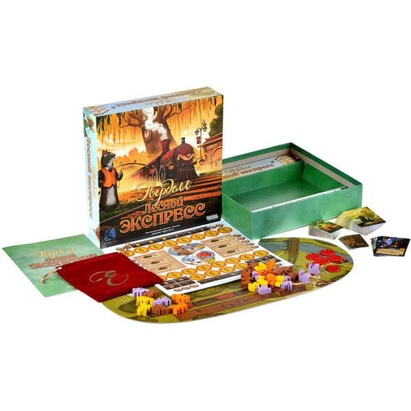 Настольная игра Hobby World 915719 Эверделл: Лесной экспресс