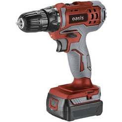Дрель-шуруповерт Oasis ASU-18S (с 2-мя АКБ, кейс)