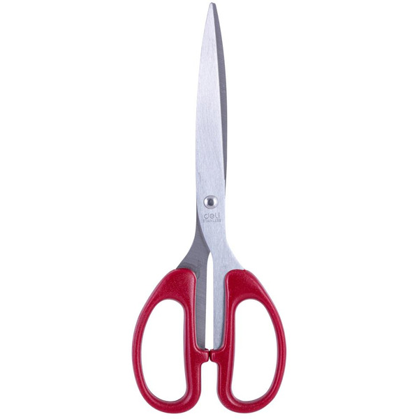 Ножницы 21 см DELI E6010RED