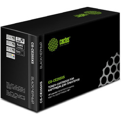 Картридж лазерный Cactus CS-CE255XS CE255X черный (12500стр.) для HP LJ P3015