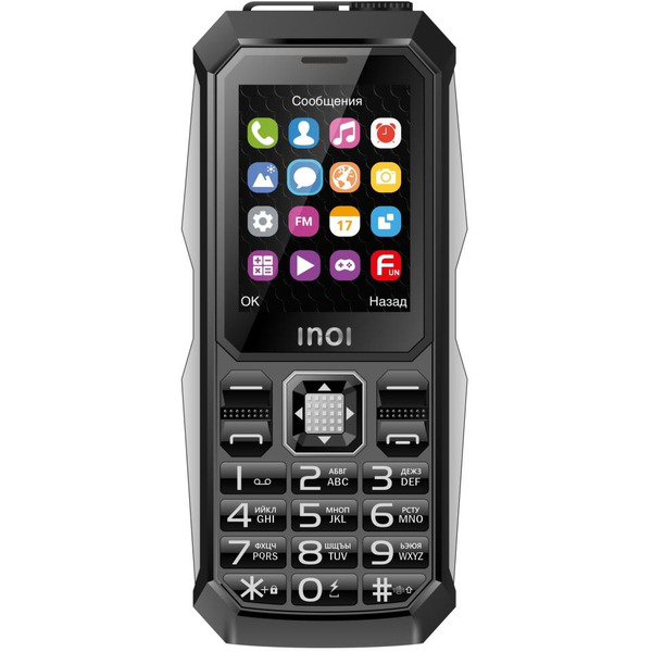 Мобильный телефон Inoi 246Z (серый)