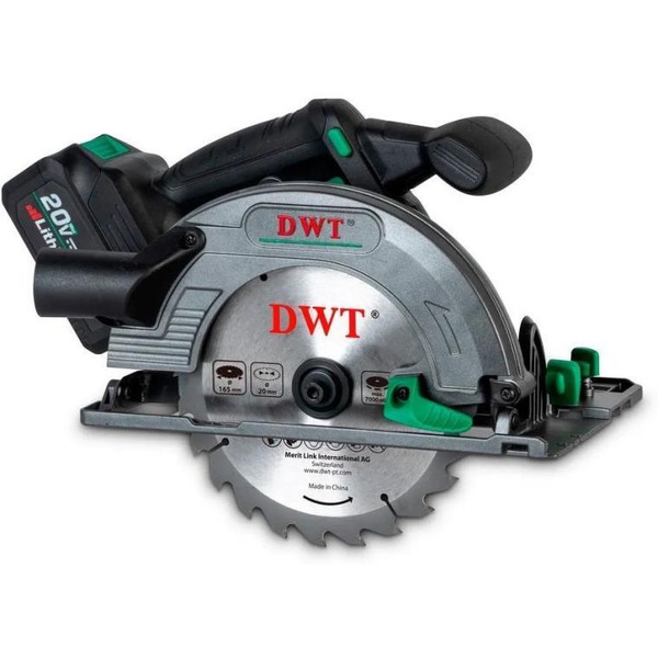 Аккумуляторная дисковая пила DWT AHKP-20-165 DN-4 BMC