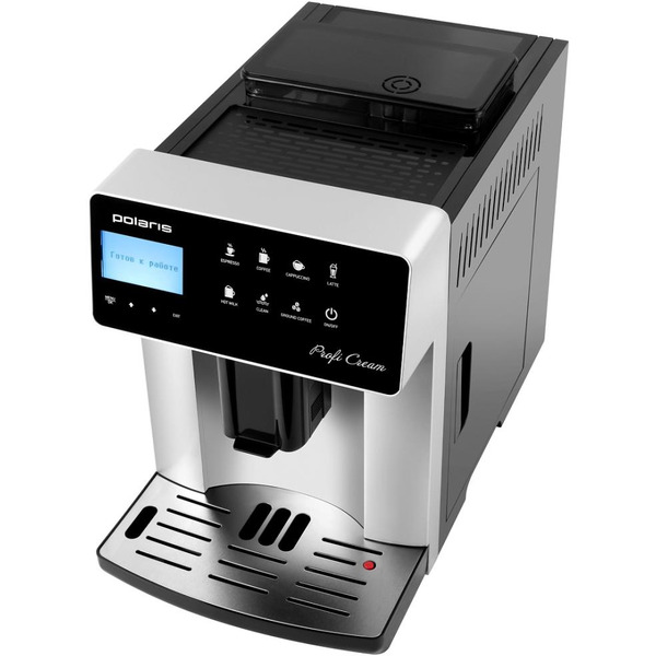 Кофемашина Polaris PACM 2055AC (черный/серебряный)